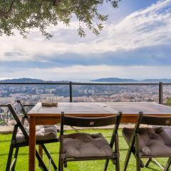 Appartement avec vue mer panoramique