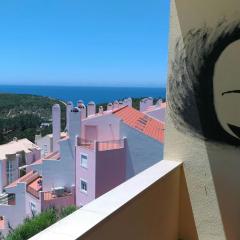 One bedroom appartement with terrace and wifi at Ericeira 1 km away from the beach