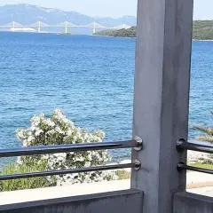 View of the Pelješki bridge