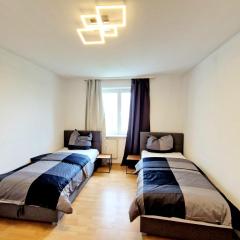 Cozy apartment in Auerbach, 55 m², mountain view