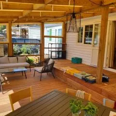 Charmant Mobile-home 6 personnes sur terrain privé à 200 m de la plage - PADRIG