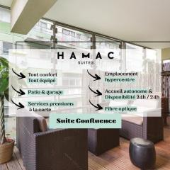 Hamac Suites - Le confluence terrasse garage-4pers