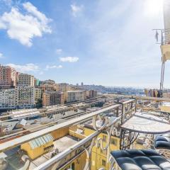 Genova La Fortuna Roomy Apt & Panoramic Balcony