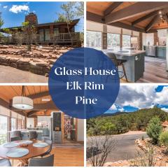 Glass House Elk Rim Pine cabin