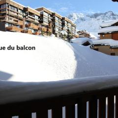 Résidence Hauts De La Vanoise - VAL THORENS location: petit appartement confortable pour 4 personnes avec un grand balcon MAE-9039