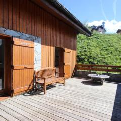 Chalet Camomille - Confortable chalet dans un quartier calme avec une vue imprenable sur la vallée et le Mont Blanc MAE-0967
