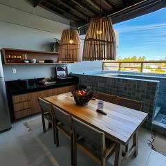 Triplex com Vista Infinita da Praia do Patacho