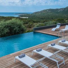 Maison de 6 chambres avec piscine privee terrasse et wifi a Pianottoli Caldarello