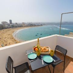 Casita Canaria First Line Terrace y Seaside View