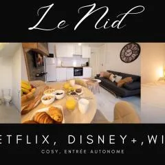 Le Nid 3 étoiles Wifi, Netflix, Disney, Coeur de Bastide