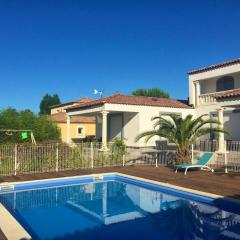 Maison de 5 chambres avec piscine privee terrasse et wifi a Villetelle