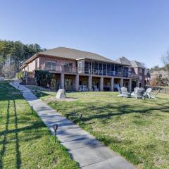 Waterfront Lake Norman Retreat with Dock and Hot Tub!