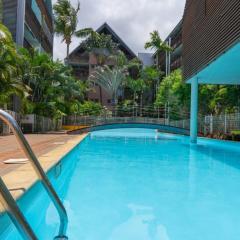 Appartement d'une chambre a Centre Ville a 700 m de la plage avec piscine partagee et wifi