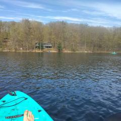 Cabin on the lake, and trails!