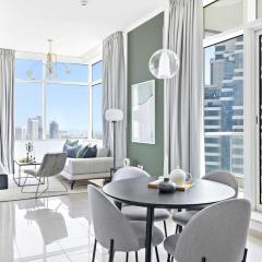 Silkhaus high floor in Dubai Marina, 1BDR near the sea