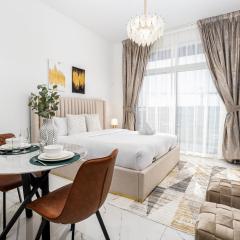 Charming Studio Apartment in Jewelz Residence Arjan Dubailand by Deluxe Holiday Homes