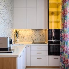 Солнечная квартира с видом на горы