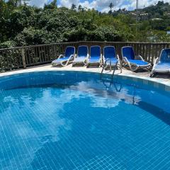 Blue Bamboo cottage Marigot Bay.