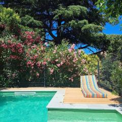 Maison de 4 chambres avec piscine privee terrasse et wifi a Bastia a 5 km de la plage