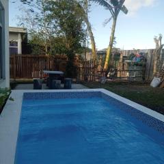 Matthew's Private Pool by Mia and Miguel's House