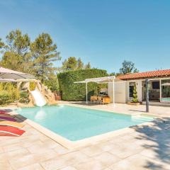 Pet Friendly Home In Trets With Heated Swimming Pool
