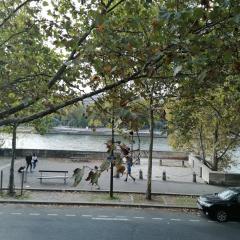 Lovely flat on the seine river