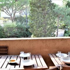 Appartement cosy 3P, 6 pers, plage à pied, parking, navette gratuite, La Croix-Valmer - FR-1-226B-183