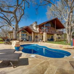 Riverfront Seguin Vacation Rental with Private Pool!