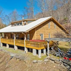 Peaceful Bryson City Cabin with Hot Tub and Deck!