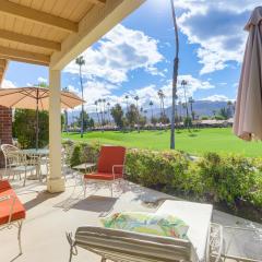 Palm Desert Condo with Patio and Golf Course Views