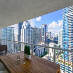 Centric Modern 40thFloor Brickell Condo FREE parking by Palermo Home Miami