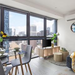 A Comfy & Stylish Apt Near Melbourne Central & QV