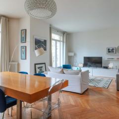 Splendid flat with fireplace - Auteuil