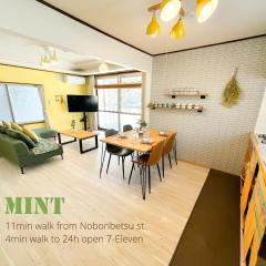 Mint / 11min walk to Noboribetsu st