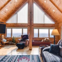 Spacious Howard Cabin with Wraparound Deck and Views!