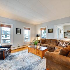 Cozy New Hampshire Retreat with Fire Pit and Porch!