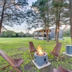 Private Schulenburg Cabin Near Winery!