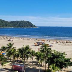 Canto do Forte - Apto acolhedor com Vista Mar
