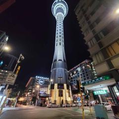 Sky tower just next DOOR