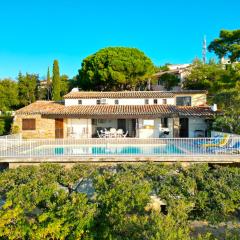 Villa Crystal River, piscine privée & vue mer sur Golfe de Saint Tropez