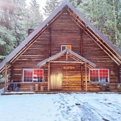 Log Cabin at Rainier Lodge (0.4 miles from entrance)