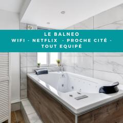 Le Balnéo - central - wifi - tout à pied