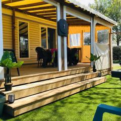 Mobil-Home Camping 4* Landes Lac et Océan 6 à 8 p.