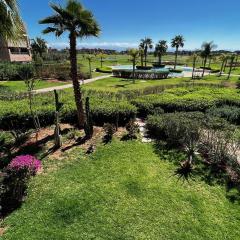 Prestigia Golf Marrakech: Lovely garden condo with Atlas view