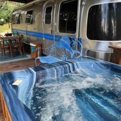 Airstream at a Petting Zoo w/ Hot Tub