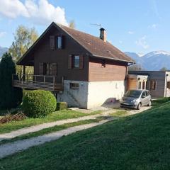 Chalet avec grand jardin en Chartreuse Alpes