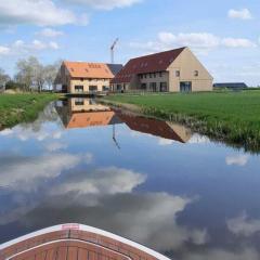 Nice Frisian family villa on the water