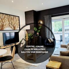 Black&White Home-by So'SerenityHome-Balcon-Parking