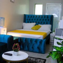 DefiniteHomes - Fully furnished studio with a rooftop restaurant near JKIA Airport, Downtown Nairobi