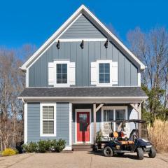 Lakeside Cottage w/Golf Cart, Hot Tub, & Fire Pit